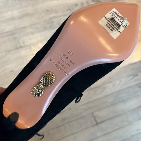 Aquazurra women’s shoe, size 40, black - Picture 7 of 14